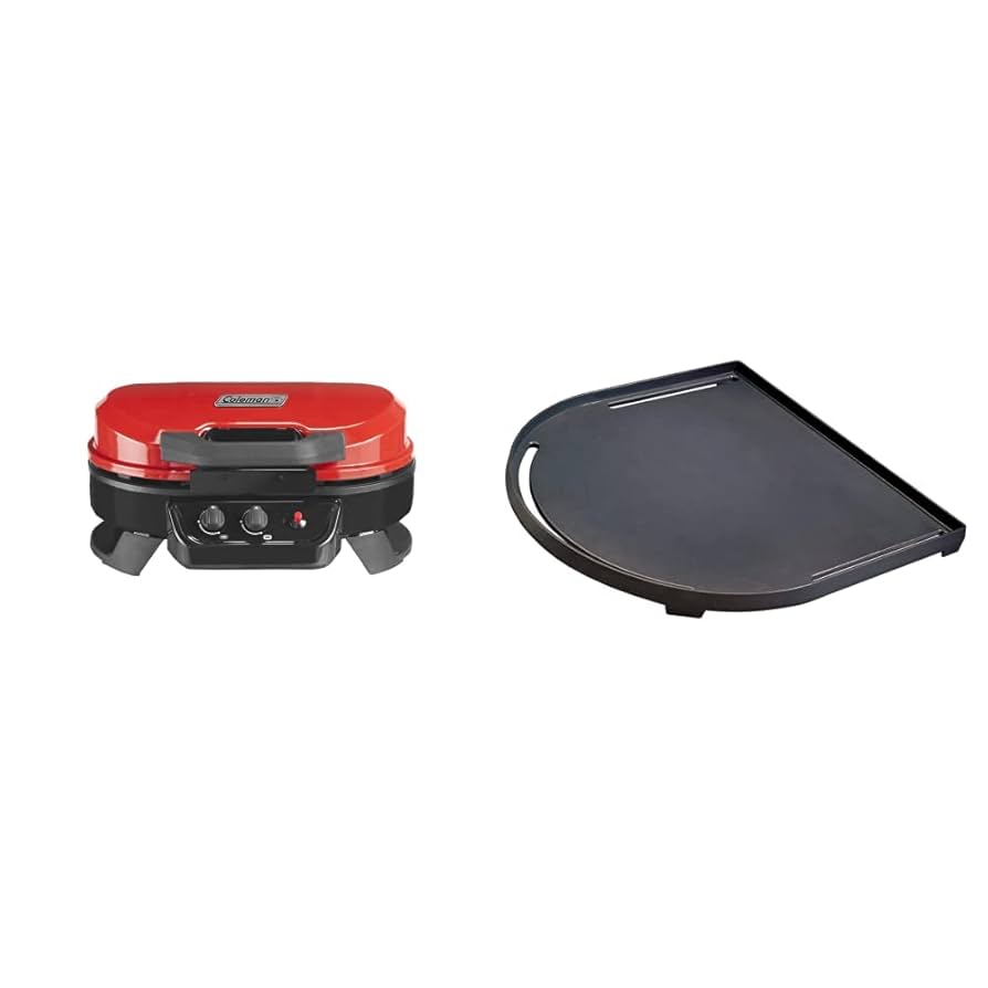 Coleman RoadTrip Grill XE-II レッド Coleman Road Trip LXE Portable Propane Grill, Red : Amazon